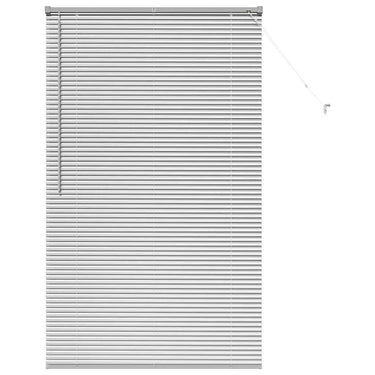 Vidaxl venetiaanse jaloezieën zilver 175 x 100 cm aluminium