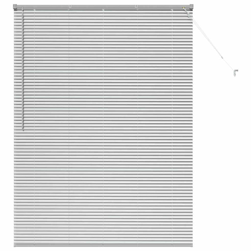 Chargez l'image dans la visionneuse de la galerie, Vidaxl venetiaanse jaloezieën zilver 175 x 125 cm aluminium
