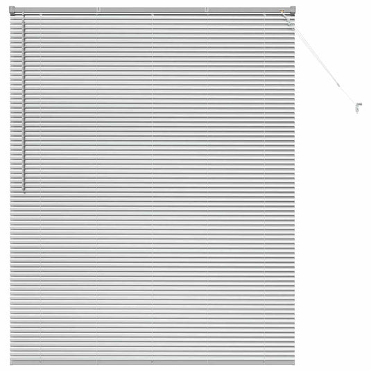 Vidaxl venetiaanse jaloezieën zilver 175 x 145 cm aluminium