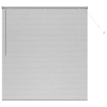 Vidaxl venetiaanse jaloezieën zilver 175 x 155 cm aluminium
