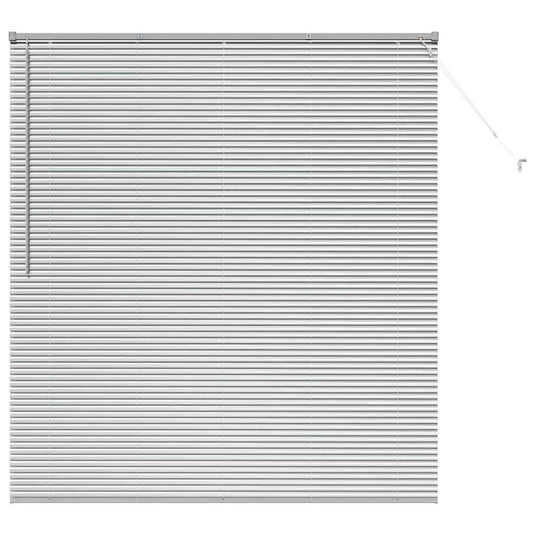 Vidaxl venetiaanse jaloezieën zilver 175 x 160 cm aluminium