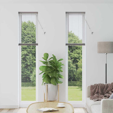 Vidaxl venetiaanse jaloezieën zilver 220 x 40 cm aluminium