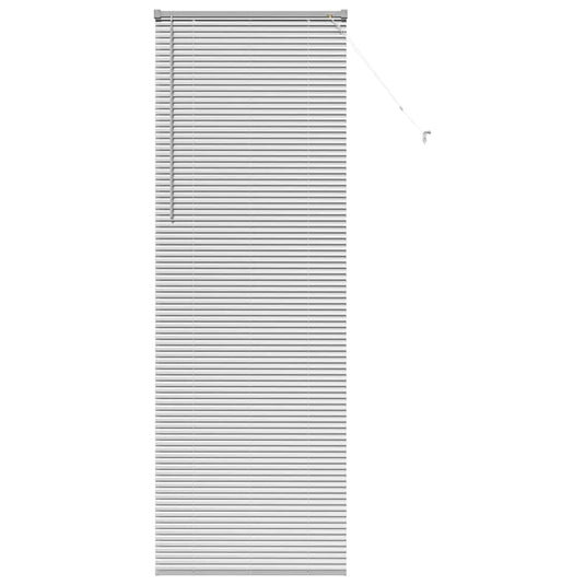 Vidaxl venetiaanse jaloezieën zilver 220 x 70 cm aluminium