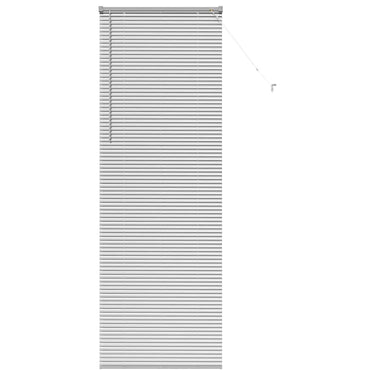 Vidaxl venetiaanse jaloezieën zilver 220 x 80 cm aluminium