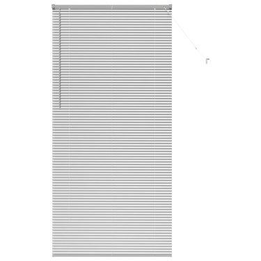 Vidaxl venetiaanse jaloezieën zilver 220 x 100 cm aluminium