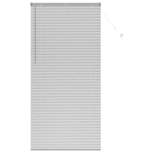 Vidaxl venetiaanse jaloezieën zilver 220 x 105 cm aluminium