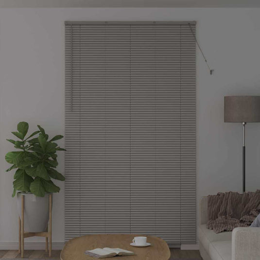 Vidaxl venetiaanse jaloezieën zilver 220 x 135 cm aluminium