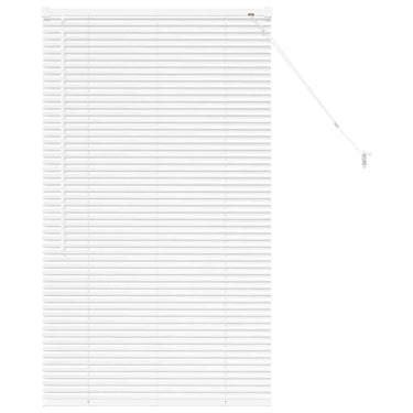 Vidaxl venetiaanse jaloezieën wit 130 x 80 cm aluminium