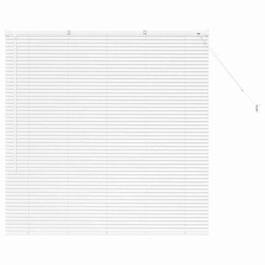 Vidaxl venetiaanse jaloezieën wit 130 x 125 cm aluminium