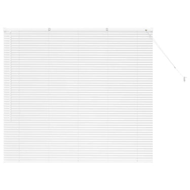 Vidaxl venetiaanse jaloezieën wit 130 x 140 cm aluminium