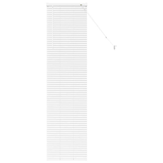 Vidaxl venetiaanse jaloezieën wit 175 x 50 cm aluminium