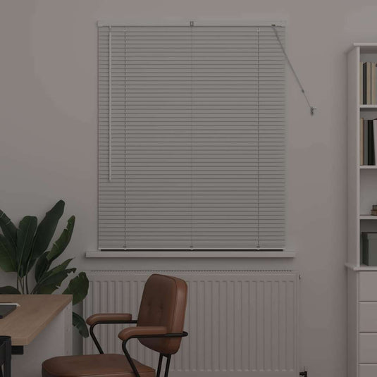 Vidaxl venetiaanse jaloezieën wit 175 x 105 cm aluminium