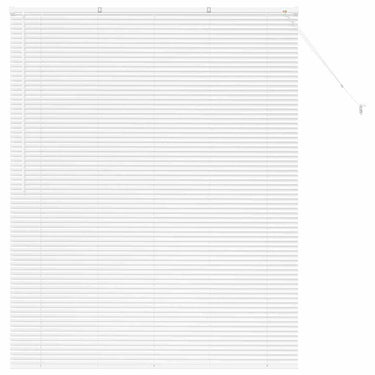 Vidaxl venetiaanse jaloezieën wit 175 x 145 cm aluminium