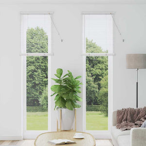 Vidaxl venetiaanse jaloezieën wit 220 x 55 cm aluminium
