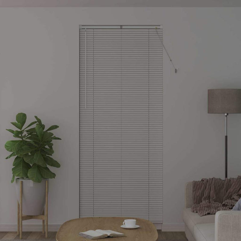 Afbeelding laden in galerijviewer, Vidaxl venetiaanse jaloezieën wit 220 x 85 cm aluminium
