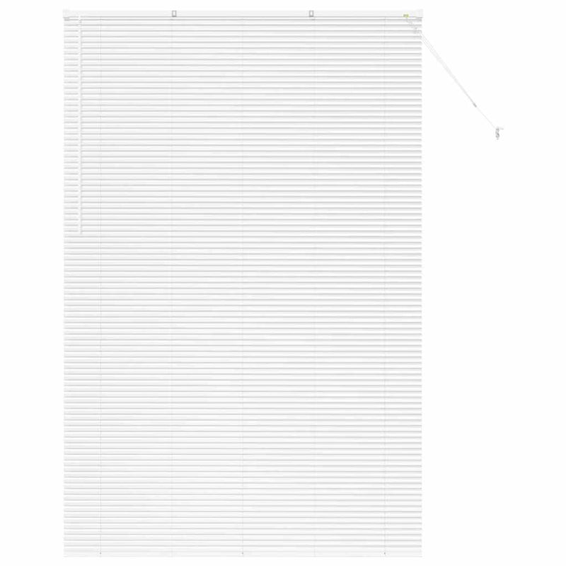Afbeelding laden in galerijviewer, Vidaxl venetiaanse jaloezieën wit 220x150cm aluminium

