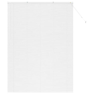 Vidaxl venetiaanse jaloezieën wit 220 x 160 cm aluminium