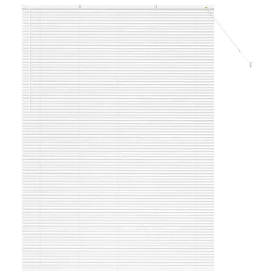 Vidaxl venetiaanse jaloezieën wit 220 x 160 cm aluminium