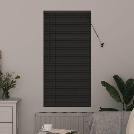 Vidaxl venetiaanse jaloezieën donkergrijs 130 x 65 cm aluminium