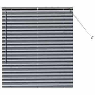 Vidaxl venetiaanse jaloezieën donkergrijs 130 x 120 cm aluminium
