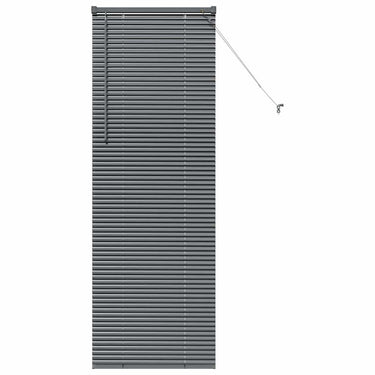 Vidaxl venetiaanse jaloezieën donkergrijs 175 x 60 cm aluminium