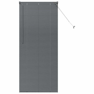 Vidaxl venetiaanse jaloezieën donkergrijs 175 x 70 cm aluminium