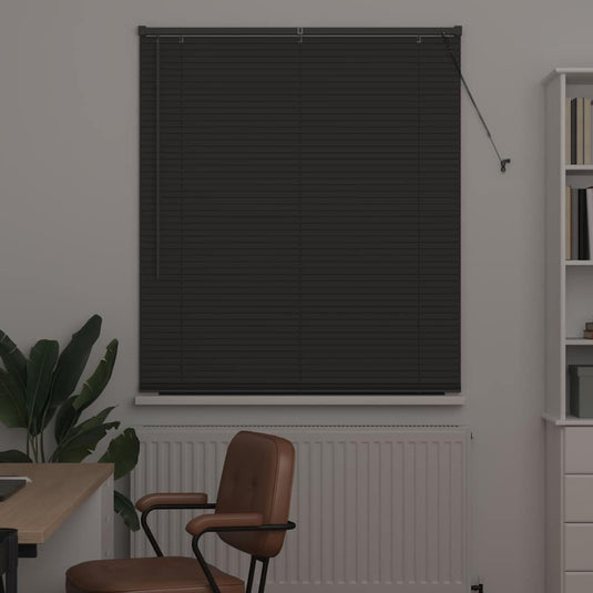 Vidaxl venetiaanse jaloezieën donkergrijs 175 x 120 cm aluminium