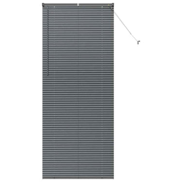 Vidaxl venetiaanse jaloezieën donkergrijs 220 x 85 cm aluminium