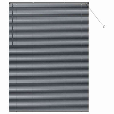 Vidaxl venetiaanse jaloezieën donkergrijs 220 x 160 cm aluminium