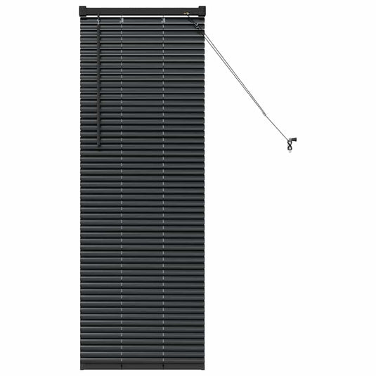 Vidaxl venetiaanse jaloezieën zwart 130 x 40 cm aluminium