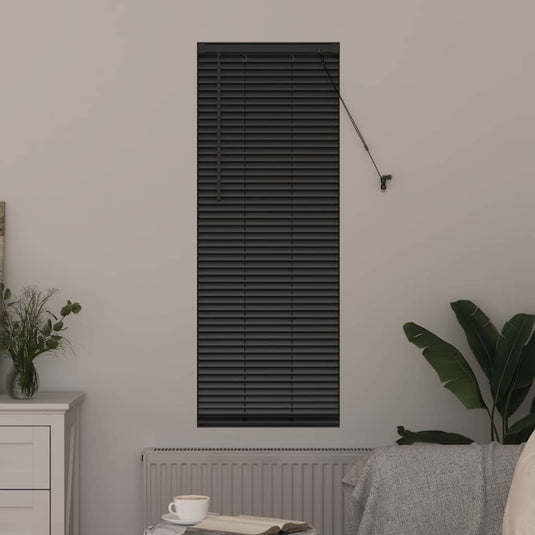 Vidaxl venetiaanse jaloezieën zwart 175 x 50 cm aluminium