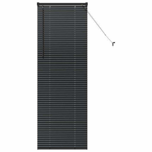 Vidaxl venetiaanse jaloezieën zwart 175 x 55 cm aluminium