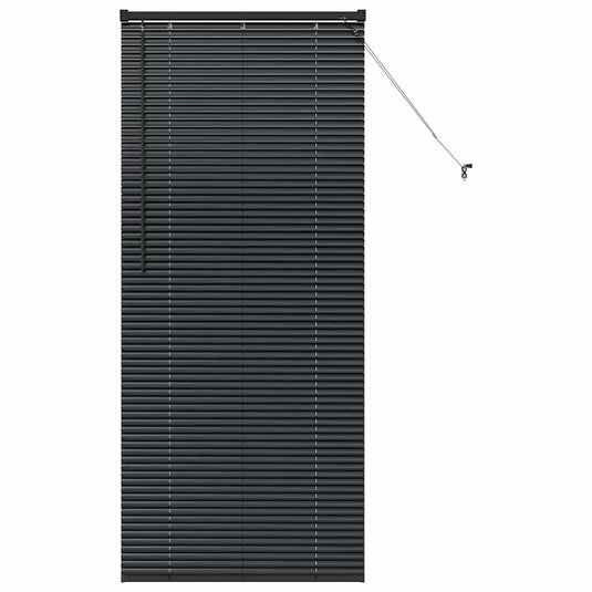Vidaxl venetiaanse jaloezieën zwart 175 x 75 cm aluminium