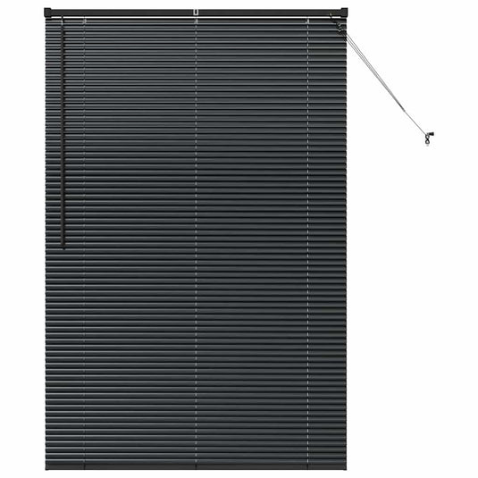 Vidaxl venetiaanse jaloezieën zwart 175 x 115 cm aluminium