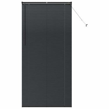 Vidaxl venetiaanse jaloezieën zwart 220 x 100 cm aluminium