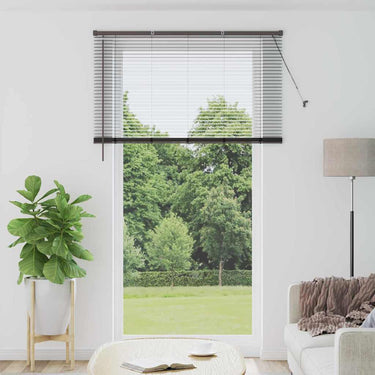 Vidaxl venetiaanse jaloezieën zwart 220 x 125 cm aluminium