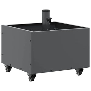 Vidaxl parasolvoet antraciet 45 x 45 x 45 cm staal