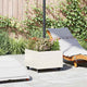 Vidaxl parasolvoet wit 45 x 45 x 45 cm staal