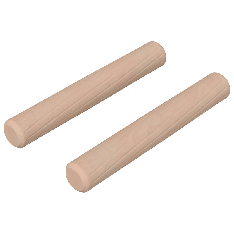 Afbeelding laden in galerijviewer, Vidaxl houten dowels 2 pcs naturel ø 6 x 40 mm massief hout
