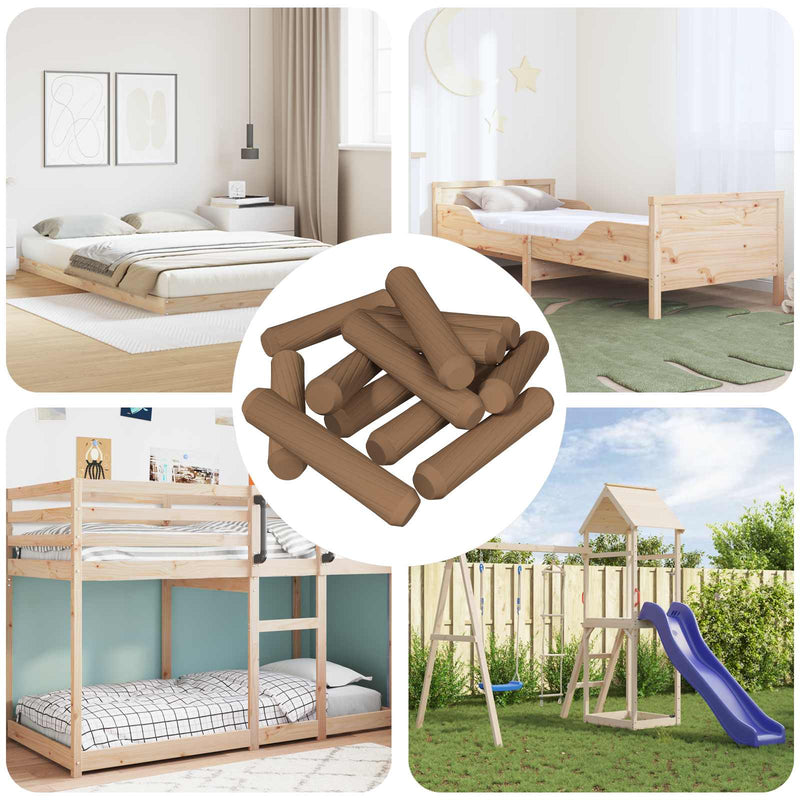 ギャラリービューアに画像をロードする, Vidaxl houten dowels 18000 pcs bruin massief hout
