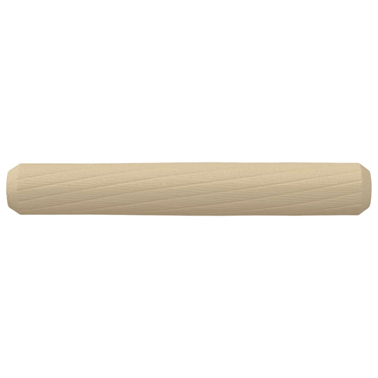 Vidaxl houten dowels 2 pcs bruin ø8 x 50 mm massief hout