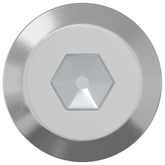 Vidaxl bout 2 pcs zilver m6 x 100 mm staal