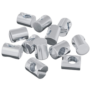 Vidaxl barrelmoeren 3462 pcs zilver m6 x 13 mm metaal