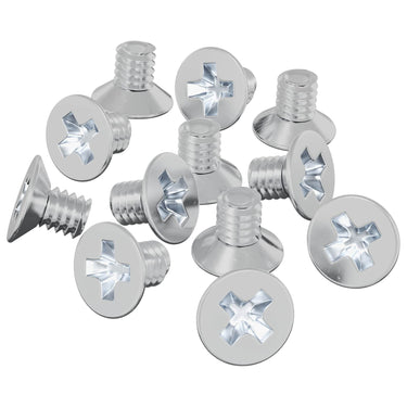 Vidaxl verzonken schroeven 32727 pcs zilver ijzer