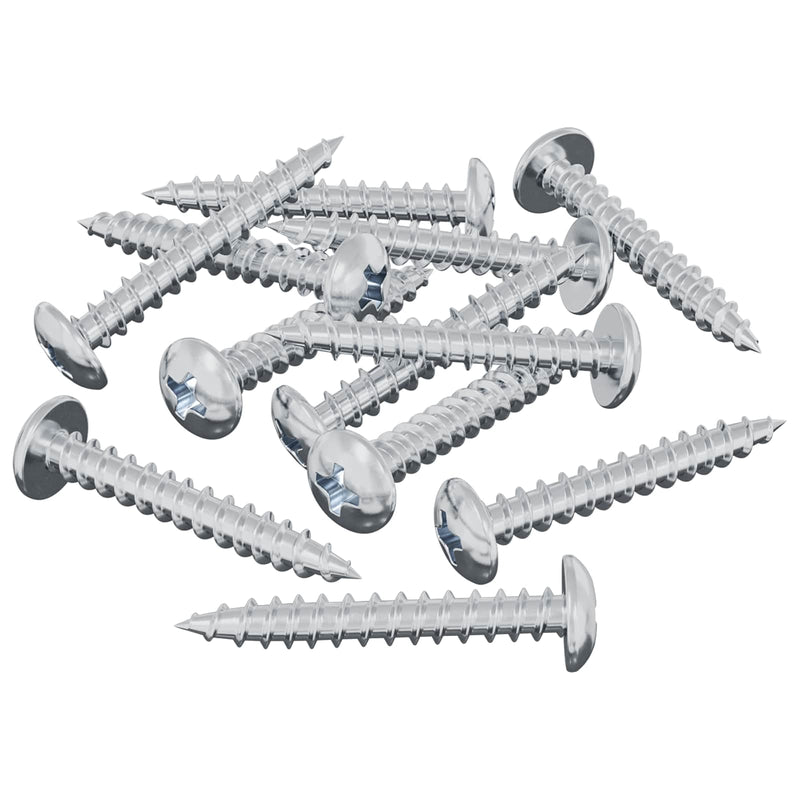Chargez l'image dans la visionneuse de la galerie, Vidaxl houten schroef 8182 pcs zilver m4 x 28 mm ijzer
