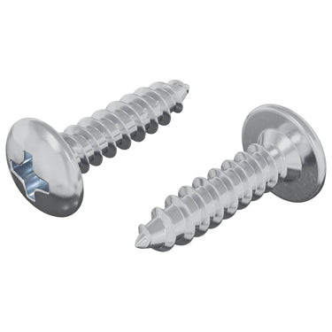 Vidaxl bout 2 pcs zilver m4 x 16 mm staal