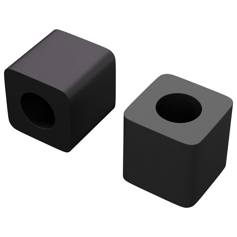 ギャラリービューアに画像をロードする, Vidaxl ladehouder 2 pcs zwart 15 x 15 x 15mm pp copolymeer
