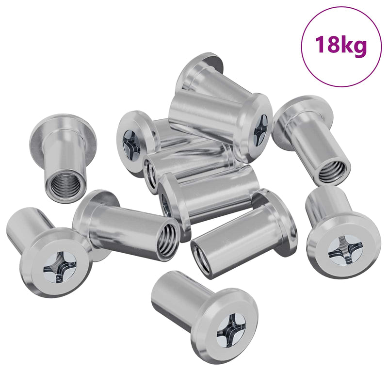 ギャラリービューアに画像をロードする, Vidaxl slotmoer 3673 pcs zilver staal
