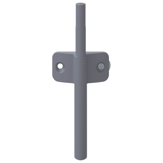 Vidaxl zachte sluitdempers 2 pcs grijs 125 x 47 x 15 mm pp