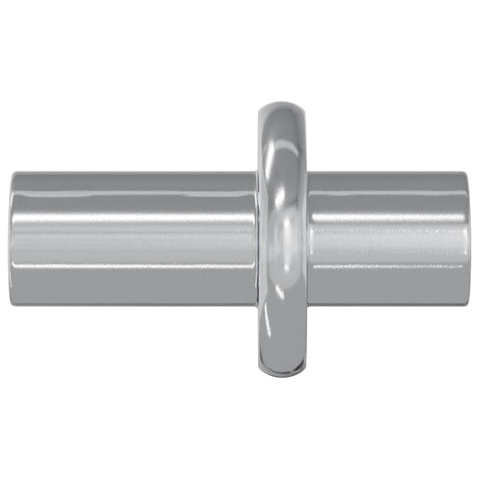 Vidaxl plankhaak 12 pcs zilver 8,6 x 8,6 x 14,6 mm staal